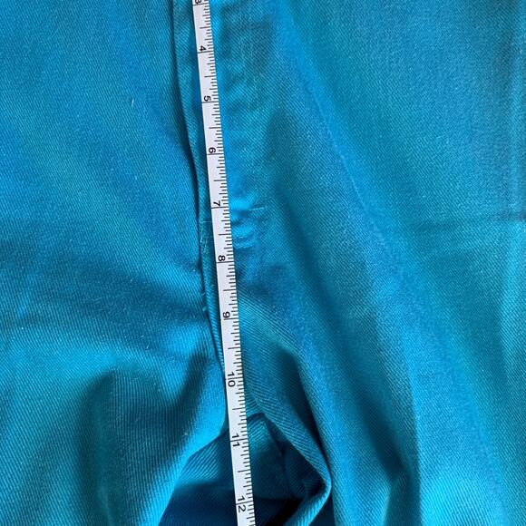 Diane Von Furstenburg Vintage Blue High Waisted Pants Jeans - Picture 8 of 10